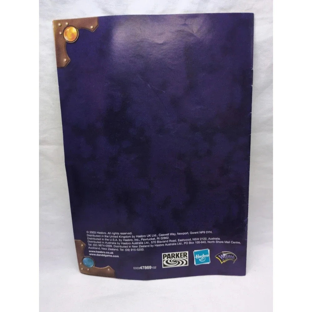 Dungeons And Dragons Fantasy Adventure Board Game Players And Dungeons Master's